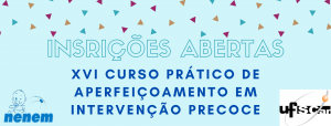 Inscrições abertas - aperfeiçoamento em intervenção precoce